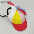Pet Hat with Propeller Design Pet Hat Colorful Propeller Adorable Sunproof Breathable Dog Baseball Hats Cute Funny Pet Hat. 