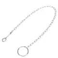 safe stainlesssteel foot chain training for parrot rust-proof large parrots alexander dove grey golden sun keck. 