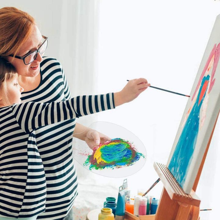 TAYLOR1%20Acrylic%20Clear%20Paint%20Tray%20for%20Artist%20Student%20Painting%20Palette%20Palettes%20Oil%20Painting%20Drawing%20Supplies%20Non-Stick%20Watercolor%20Hand%20Painted%20Gouache%20Pigment%20Pallet%20-%20Image%207