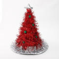 Humorous Christmas Hat Decorative Decorative Christmas Hat Festive Fluffy for Online Work Meetings Crazy Hat Day Christmas Party. 