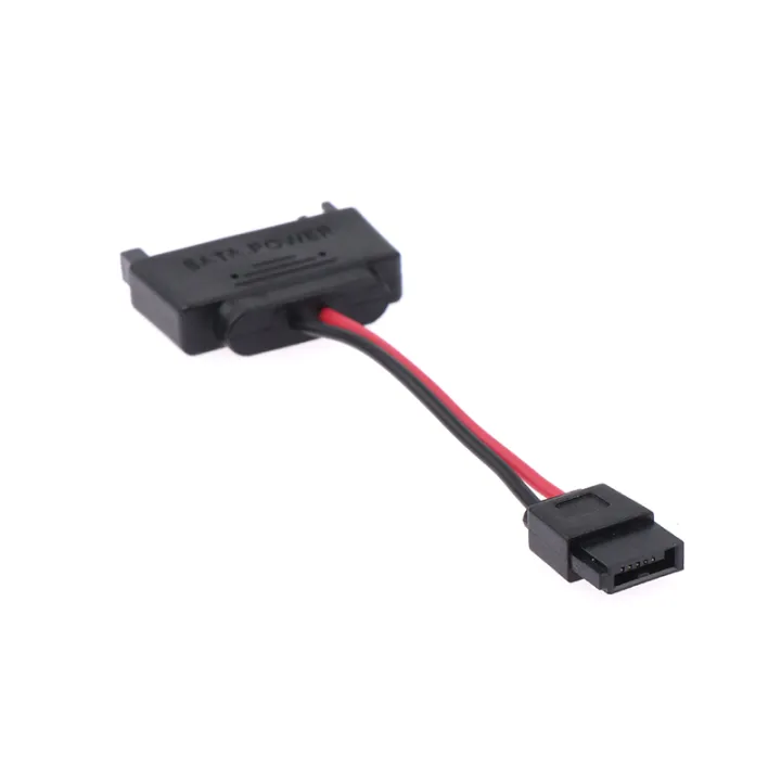 New%201pc%20Sata%2015-Pin%20Male%20To%20Sata%206-Pin%20Female%20Slimline%20Power%20Adapter%20Cable%2020awg%20Lap%20Optical%20Drive%20Cable%20-%20Image%206
