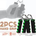 2 PCS Hand Grip Strengthener A Hard Spring Hand Grip Finger Strength Exercise Gym Gear For Quickly Increasing Wrist Forearm. 
