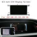 6.5Inch LCD Display Screen for A4 B8 A5 Q5 09-16 Car Navigation. 