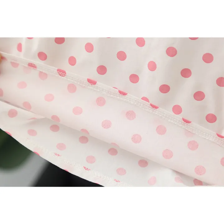 Yfashion%202pcs%20Summer%20Cotton%20Tops%20Suit%20For%20Girls%20Cotton%20Sweet%20Flying%20Sleeves%20Shirt%20Denim%20Shorts%20Set%20For%20Kids%20Aged%200-4%20-%20Image%204