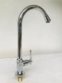 Venus Sink Tap - Venus Design 360 Degree Long Neck Cold Water Single Hole Deck Mounted Chrome Zinc Kitchen Sink Taps. 