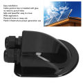 Solar Entry Housing Cable Junction Box Waterproof Solar Panel Double Wire Cable Entry Gland Box for External Power Wiring. 