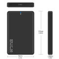 2.5inch USB 3.0 SATA Hd Box HDD Drive External HDD Enclosure black Case Tool Free 5 Gbps Support UASP for SSD/ 2TB Hard Disk. 