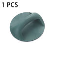 1/6Pcs Sticky Door Handle Non-marking Self-adhesive Round Door Handle Plastic Cupboard Drawer Wardrobe Handle For Balcony Glass Sliding. 