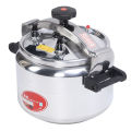 15L Large Pressure Cooker with Double Safety Lock Aluminum Alloy Leakproof Traditional Pressure Cooker for Gas Stove Induction. 