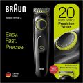 Braun BT 3221 Beard Trimmer and Hair Clipper for men, 20 Length Settings, Black. 