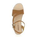 Samsons Brown Casual Slide Sandals For Women. 