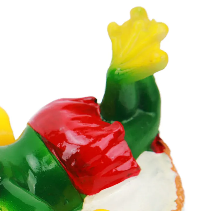 Pond Ornaments Resin Colorfast Easy Float Water Floating Garden Statue for Home Garden Yard boat