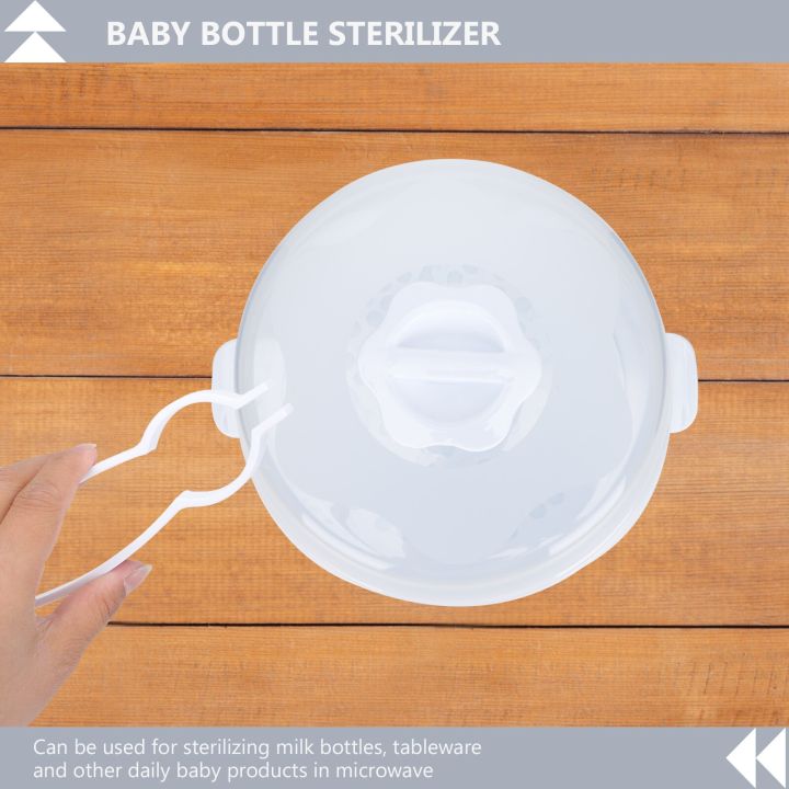 Microwave%20Sterilizer%20Baby%20Bottle%20Box%20Products%20Holder%2025.5x22cm%20Dryer%20Pacifier%20Storage%20Case%20White%20Pp%20Container%20-%20Image%203