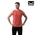 Moose Men’s Tank Top - Aura Orange. 