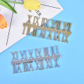 Stick on clock numbers roman numerals 2.3cm art craft dial sticking gold 1 set JINGHONG. 