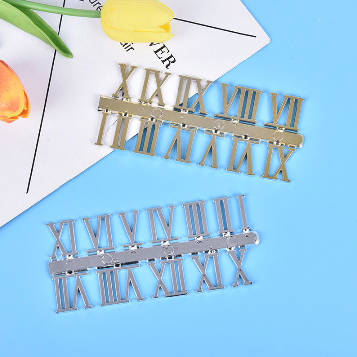 Stick%20on%20clock%20numbers%20roman%20numerals%202.3cm%20art%20craft%20dial%20sticking%20gold%201%20set%20JINGHONG%20-%20Image%202
