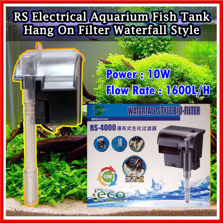 RS%20Electrical%20Aquarium%20Fish%20Tank%20Hang%20On%20Filter%20RS-4000%20Bio-Filter%20Waterfall%20Style%20-%20Image%202