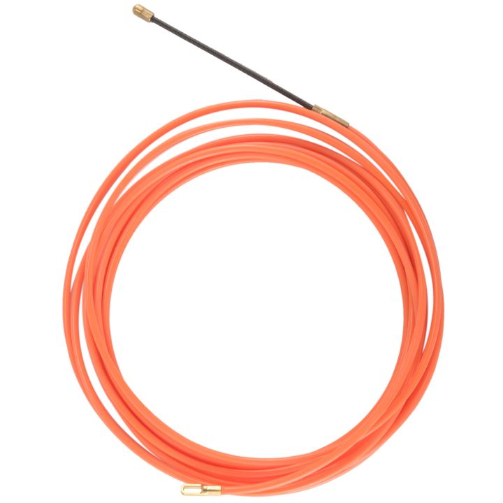4Mm 5 Meter Orange Guide Device Nylon Electric Cable Push