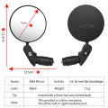 WEST BIKING Bicycle Rear View Mirror 360 Rotate Adjustable Back Sight Reflector 18-25MM MTB Bike Handlebar Mirrors. 