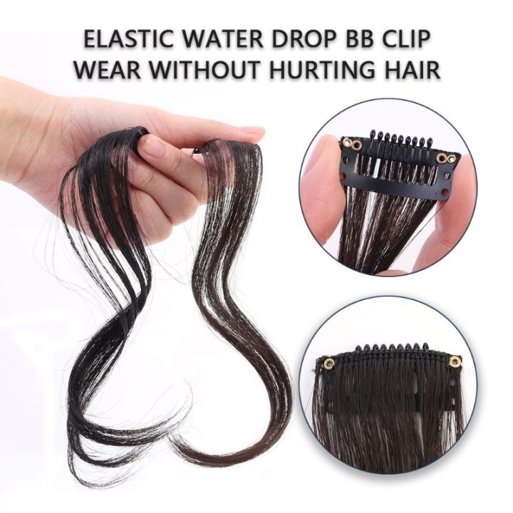 25CM%20Long%20Curly%20Middle-part%20Bangs%20Clips%20Front%20Two%20Side%20Wig%20Hair%20Extension%20Synthetic%20Hairpiece%20for%20Women%20-%20Image%208