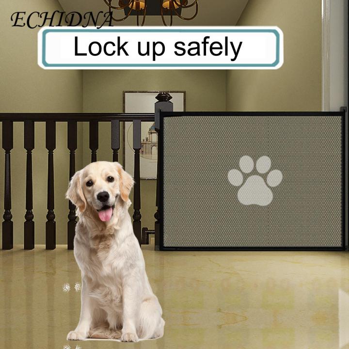 ECHIDNA Dog Safety Fence with Hooks Indoor Stair Pet Isolation Net