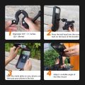 Waterproof Motorcycle Bike Mobile Phone Holder Support Universal Bicycle GPS 360° Adjustable. 