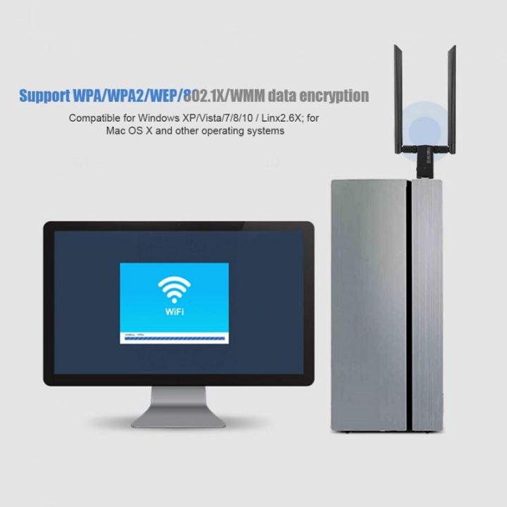 Realtek%20RTL8812AU%202.4/5.8GHz%20Dual%20Band/Dual%20Antenna%20USB%203.0%20WiFi%20Receiver%20Dongle%20Network%20Card%20Desktop%20Dual-band%20Wireless%20Wifi%20Adapter%20For%20Windows%207/8/10/Kali/Linux/Parrot/Ubuntu%20-%20Image%206