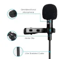 3.5mm jack clip mic microphone for phone mobile Nobbigi NB-010 We-Media Mic Lav. 