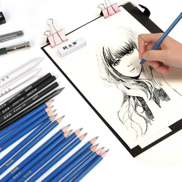 %E3%80%90BestGO%E3%80%9126/33Pcs%20H&B%20Sketching%20Pencils%20Drawing%20and%20Sketch%20Kit%20Set%20with%20Erasers%20Charcoal%20Stick%20Sharpener%20-%20Image%207