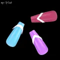 Myyeah 2 Sheet French Tip Guides Nail Sticker White Manicure Stripe Lines Adhesive Decals Nail Art DIY Professional Tool. 