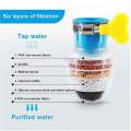 Universal Water Filter 6 Layers Faucet Filter Kitchen Foamer Shower Water Purifier for Kitchen Tap. 