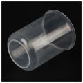 2 pcs 50 ml laboratory plastic water liquid measuring cup Transparent. 