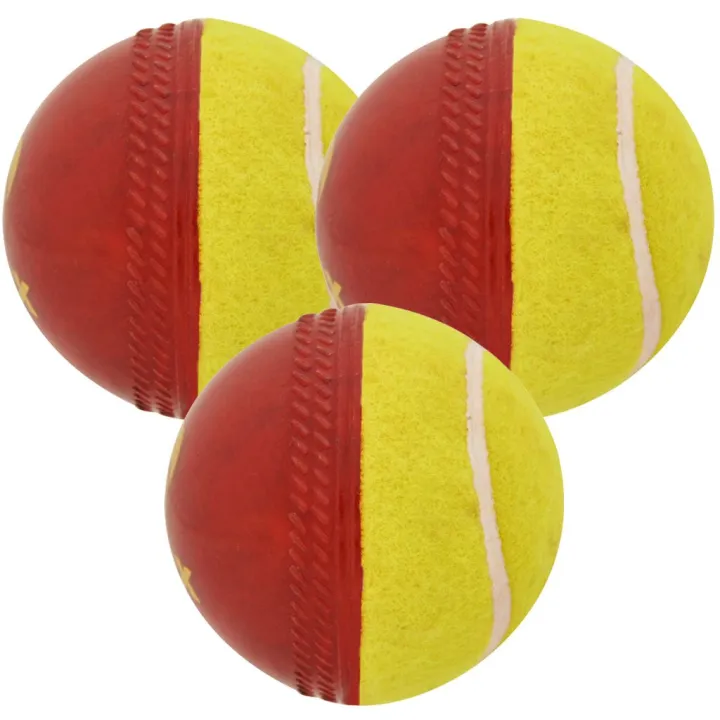 omtex Cricket Ball - Swing Ball (Half Tennis) Cricket Training Ball Size 5.5. Diameter 2.5 cms (Pack of 1)(FROM INDIA)NUZ