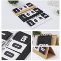 Plan Book Desk Calendar Perpetual Calendar Office Calendar Countdown Decoration. 