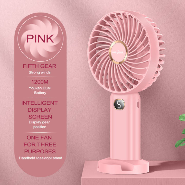 AnDyN%20New%20Mini%20Fan%20Electric%20Fan%20For%20School%20Rechargeable%20Handheld%20Fan%201200mAH%20USB%20Charging%20Table%20Fan%20For%20Student%20with%20Gear%20Display%20-%20Image%208
