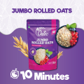 Oateo Rolled Oats Pouch - 1kg. 