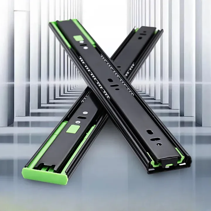 10-16%20Inch%20Full%20Extension%20Drawer%20Slides%20Rail%20Heavy%20Duty%20Soft%20Close%20Ball%20Bearing%20Track%203-Section%20Furniture%20Sliders%20Rail%20Slide%20-%20Image%202