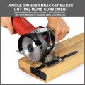 Adjustable Cutting Depth Positioning Bracket Slotting Base Stand for Universal 100MM 4" Angle Grinder. 