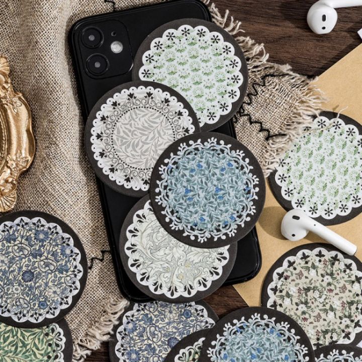 RHS%20Online%2030PCS%20Disc%20Engraving%20Series%20Textured%20Paper%20Stickers%20Album%20Diary%20Journal%20Decorative%20Crafts%20Scrapbooking%20DIY%20Sticker%20-%20Image%203