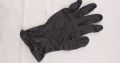 Black Disposable Nitrile Examination Non-Surgical Gloves Medium size 100 gloves For General Use. 