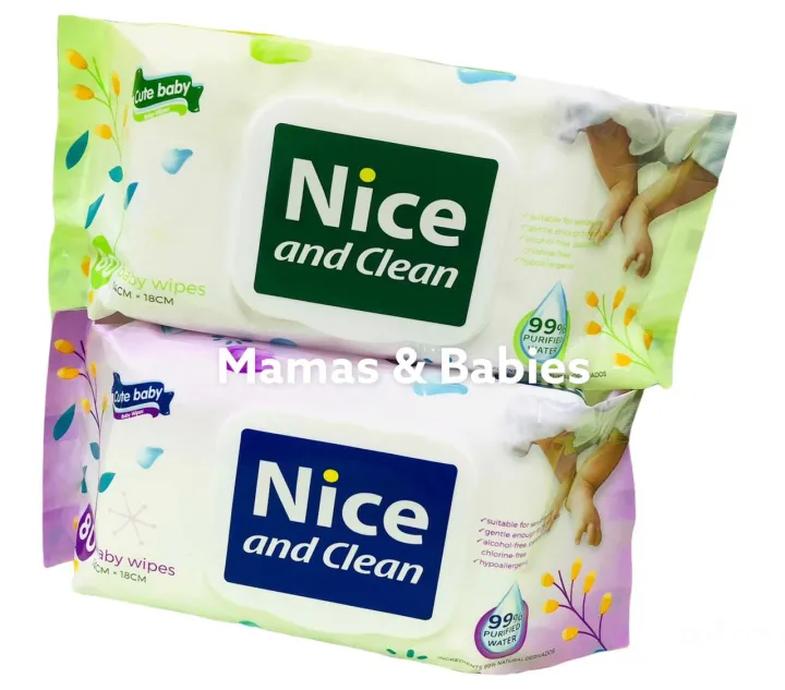 160 Pieces Baby Wet Wipes For Babies 2 Packs Of Nice Wipe