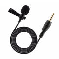 1.5m Mini Portable Microphone Condenser Clip-on Lapel Lavalier Mic Wired microphone for Phone for Laptop Special For Tiktok & Youtube. 