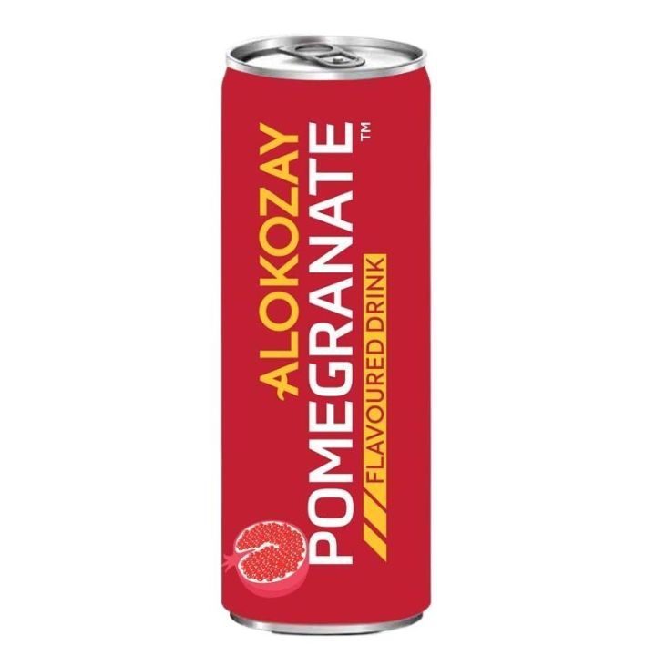 Alokozay Pomegranate carbonated Fizzy Drink 250ml