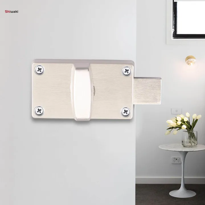 Partition%20Door%20Lock%20Latch%20Red%20Green%20Indicator%20Lock%20Stainless%20Steel%20Keyless%20Door%20Lock%20Latch%20Privacy%20Indicator%20Lock%20for%20Garage%20Warehouse%20-%20Image%204