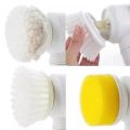 Electric Cleaning Brush Set Kitchen Bathroom Sink Bathtub Floor Toilet Tub Electric Spin Scrubber Cleaning Brush Drill Brush (Color : U Rechargeable Kitchen Dishwashing Brush Sink Cleaner Bathroom Bathtub Clean Brush Spin Scrubber Electric Cleaning Brush. 