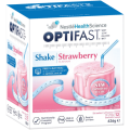 OPTIFAST STRAWBERRY 53G X 12, Very Low Caloric Diet (VLCD) Meal Replacement Shake for Weight Management. 
