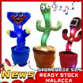 LeiyanNew Dancing Cactus Toy 120 Song Speaker Talking Kaktus Bercakap Voice Repeat plush Cactu Dancer toy talk Plushie Stuffed toys Dancing Talking Recordin for Baby Girl Birthday Gift Patung Mainan Budak Kaktus Bercakap| Mama House'. 