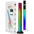 Voice Control Rhythm Light - White 32 Bead Lamp with RGB Effects. 