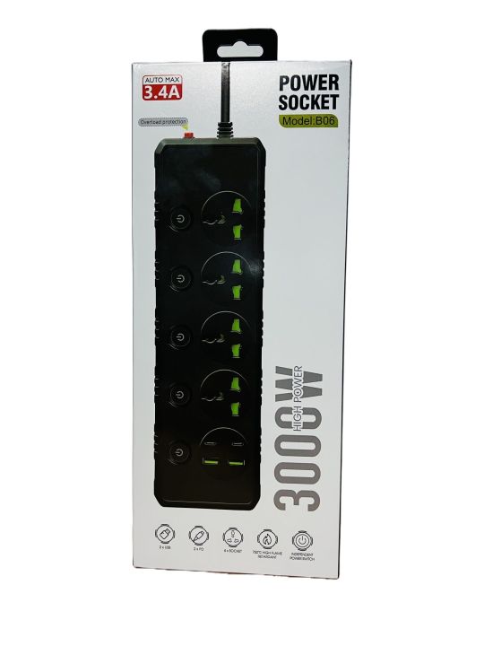 Power%20Socket%20Extension%20Wire%20Cord%20With%204%20Ac%20Sockets%20+%202%20USB%20Ports%E2%80%8E%20+%202%20PD%20Ports%20(R4LHB06)%20-%20Image%205