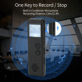 32GB Digital Voice Recorder Voice Activated Recorder Noise Reduction MP3 Player HD Recording 10h Continuous Recording for Meeting Lecture Interview Class MP3 WAV Record. 